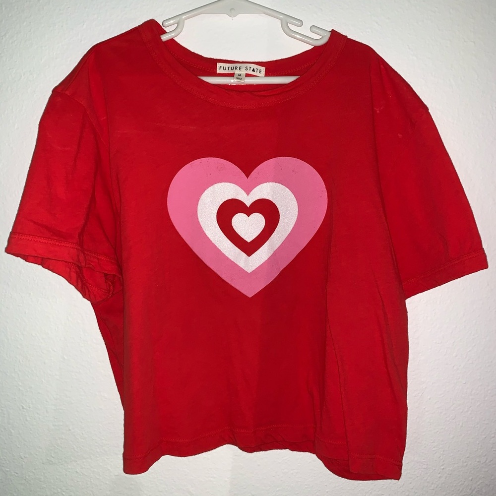 Red heart crop too